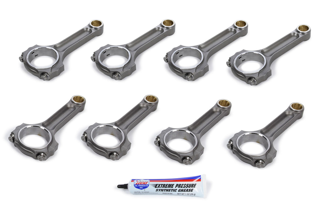 Oliver Rods OLVC6125STSW8 SBC 4340 I-Beam Rod Set 6.125 2.100 Pin Dia.