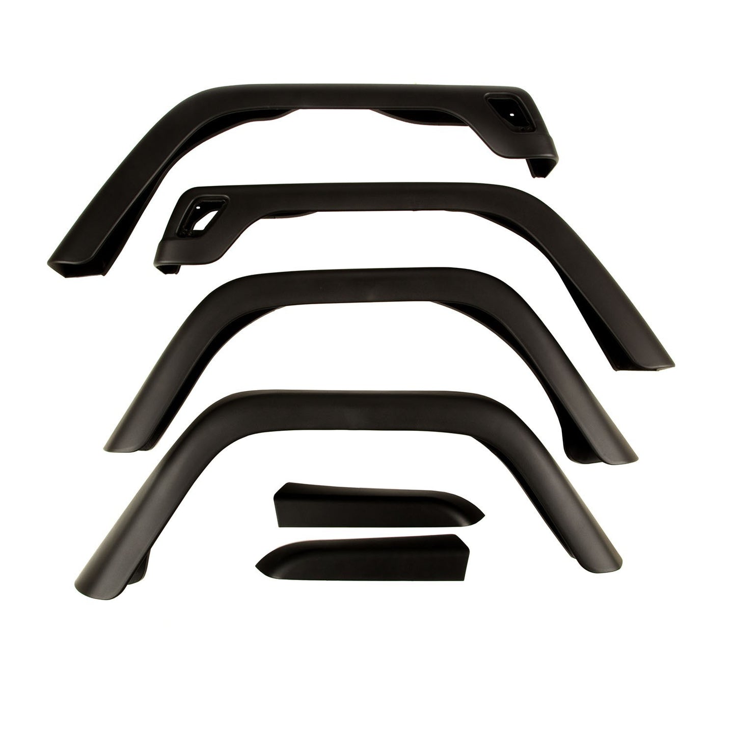 Omix-ada OMI11608.01 7 Inch Fender Flare Kit Including Hardware; 97-