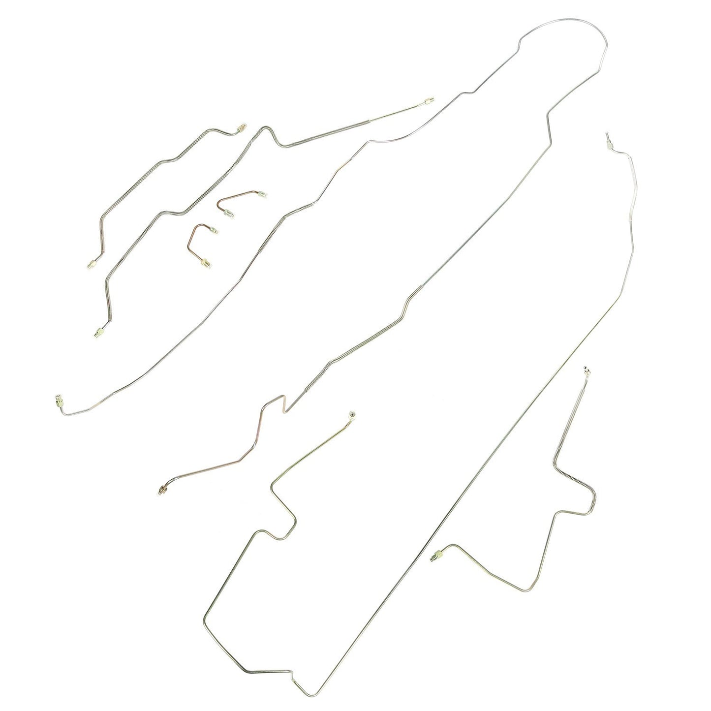 Omix-ada OMI16737.51 Full Brake Line Set Non -ABS; 97-06 Jeep Wrangle