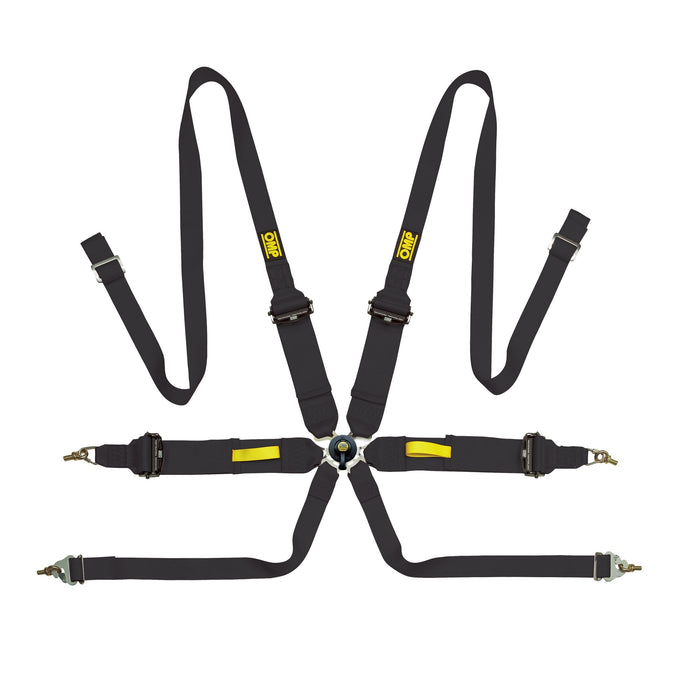 Omp Racing, Inc. OMPDA0-0203-A02-071 Safety Harness Tecnica Black FIA 8853-2016