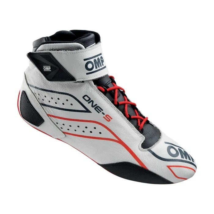OMP Racing, Inc. OMPIC0-0822-A03-020-42 ONE-S SHOES FIA 8856-201 8/SFI WHITE SZ. 42