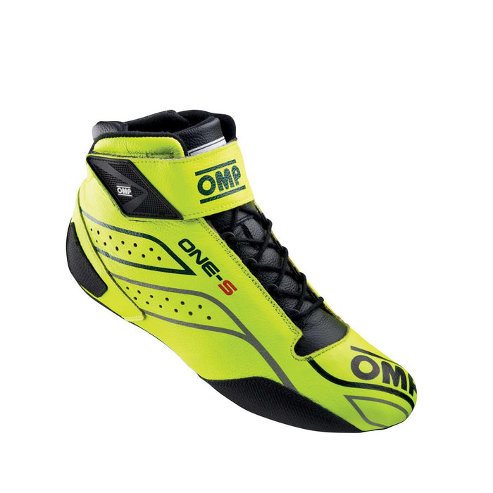 OMP Racing, Inc. OMPIC0-0822-A03-099-39 ONE-S SHOES FIA 8856-201 8/SFI FLUO YELLOW SZ. 39