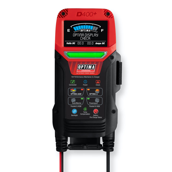 Optima Battery OPT150-41220 12V Battery Maintainer Digital 400