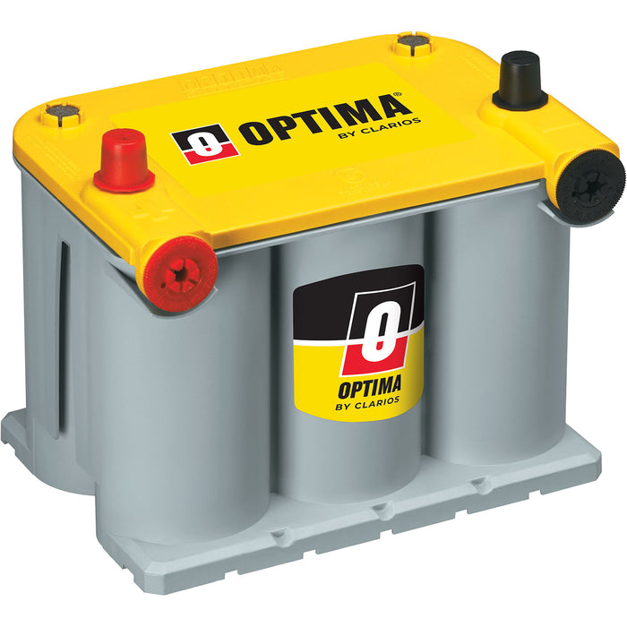 Optima Battery OPT8042-218 Battery Yellow Top 650cc a/810ca 75/25 Dual Terml