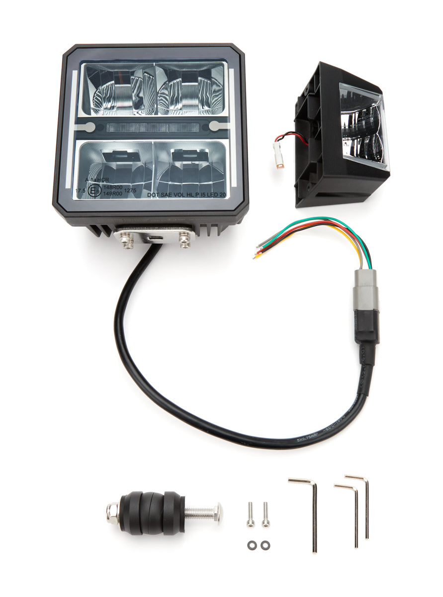 Oracle Lighting ORA2914-001 LED Multifunction Plow Headlight w/Heated Lens