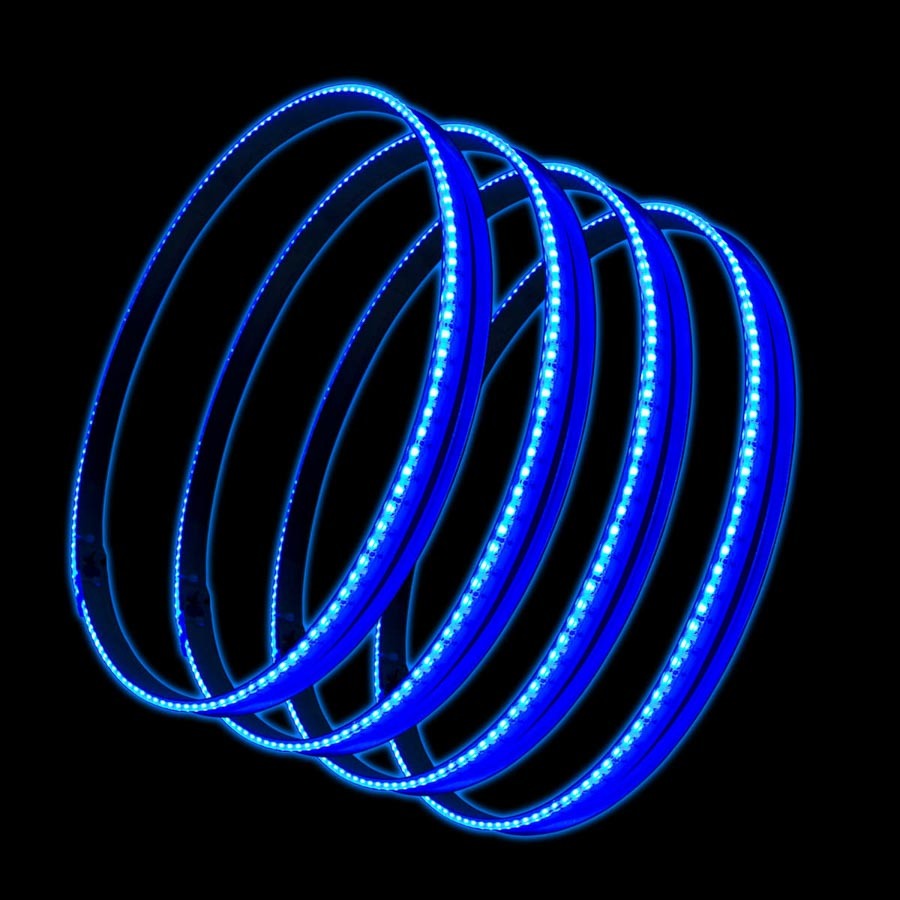 Oracle Lighting ORA4215-002 LED Illuminated Wheel Rings Blue