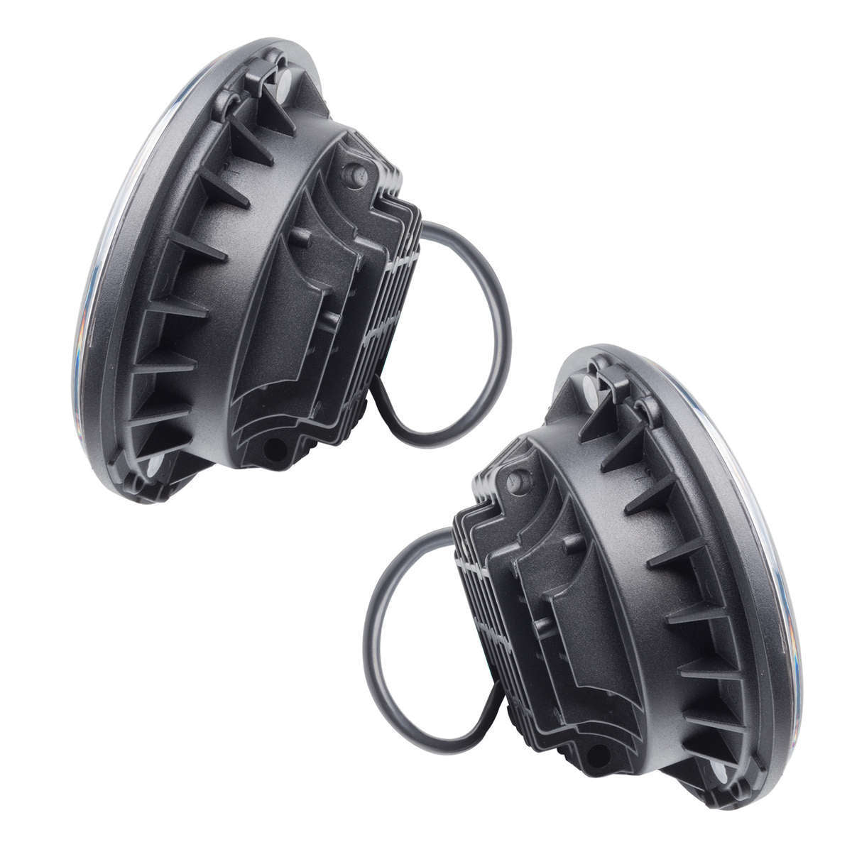 Oracle Lighting ORA5769-504 7in LED Headlights No Halo Black Bezel