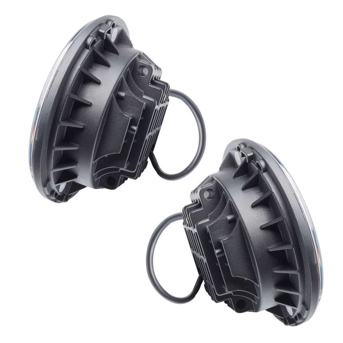 Oracle Lighting ORA5769-504 7in LED Headlights No Halo Black Bezel