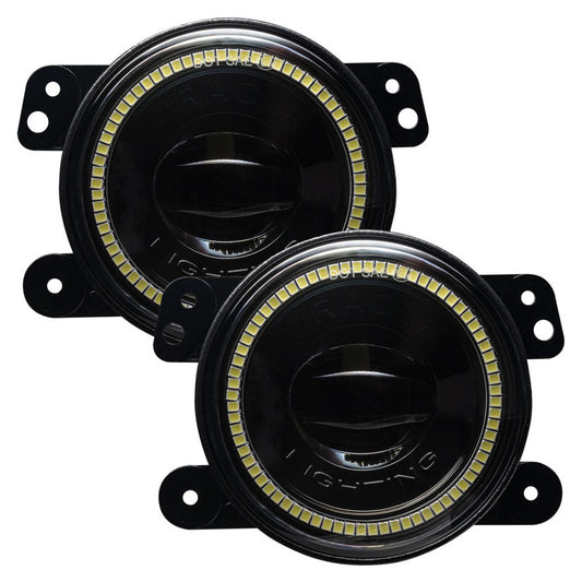 Oracle Lighting ORA5846-001 Jeep Wrangler JK/JL Fog Lights w/Halo White