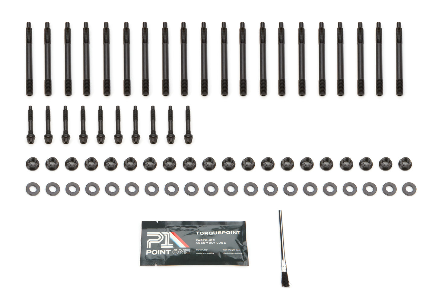 Point One P1FK003-H02E GM LS 12Pt Head Stud Kit Gen-3/Gen-4 2004 Later