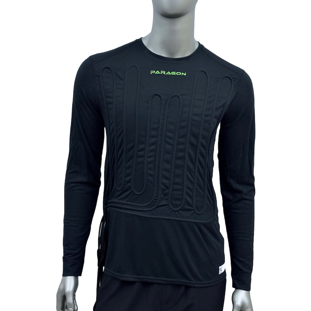 Paragon Pro Inc PAR52-11100 Shirt Ignite Cooling Large Black Right Exit