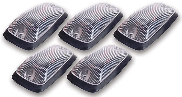 Pacer Performance PCP20-220C Hi-Five Cab Roof Lights Clear 5 Light Kit