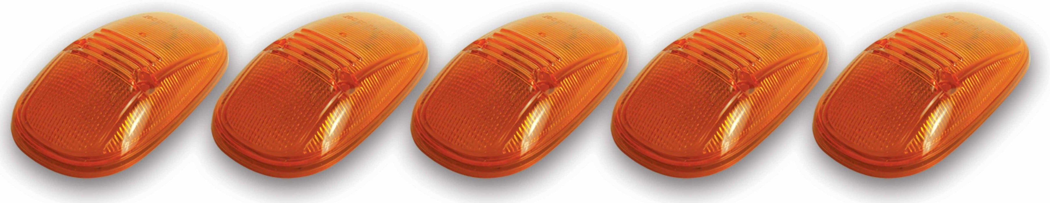 Pacer Performance PCP20-244 LED Amber 5 Light Kit