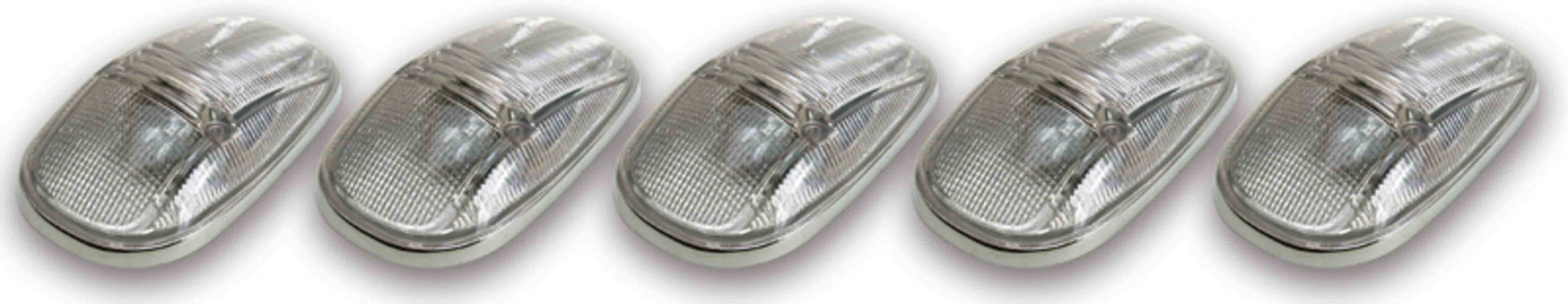 Pacer Performance PCP20-245C Hi-Five Cab Roof Lights Clear