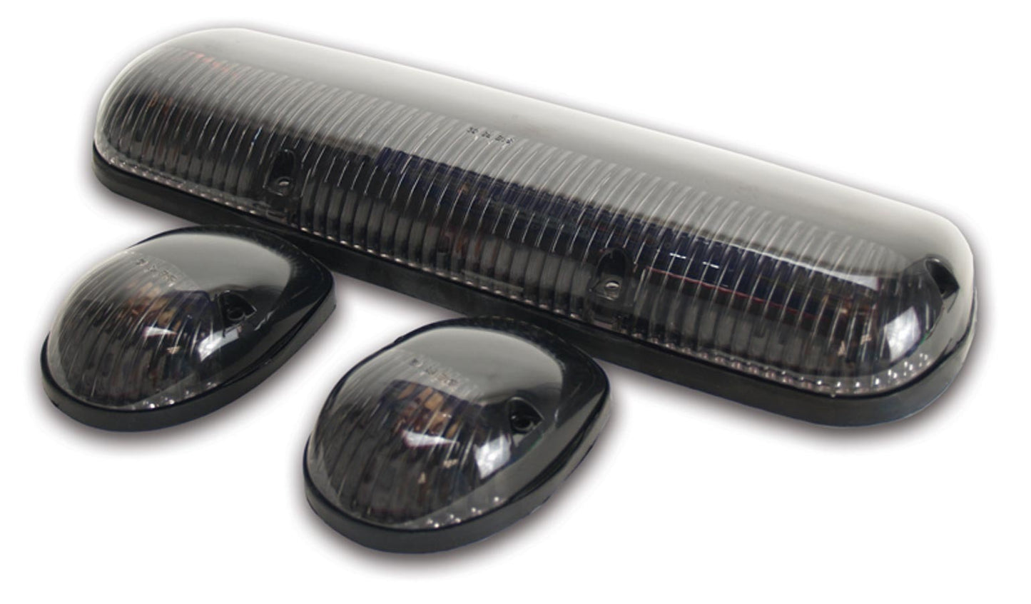 Pacer Performance PCP20-253S Cab Roof Lights Smoke 02-06 GM P/U LED
