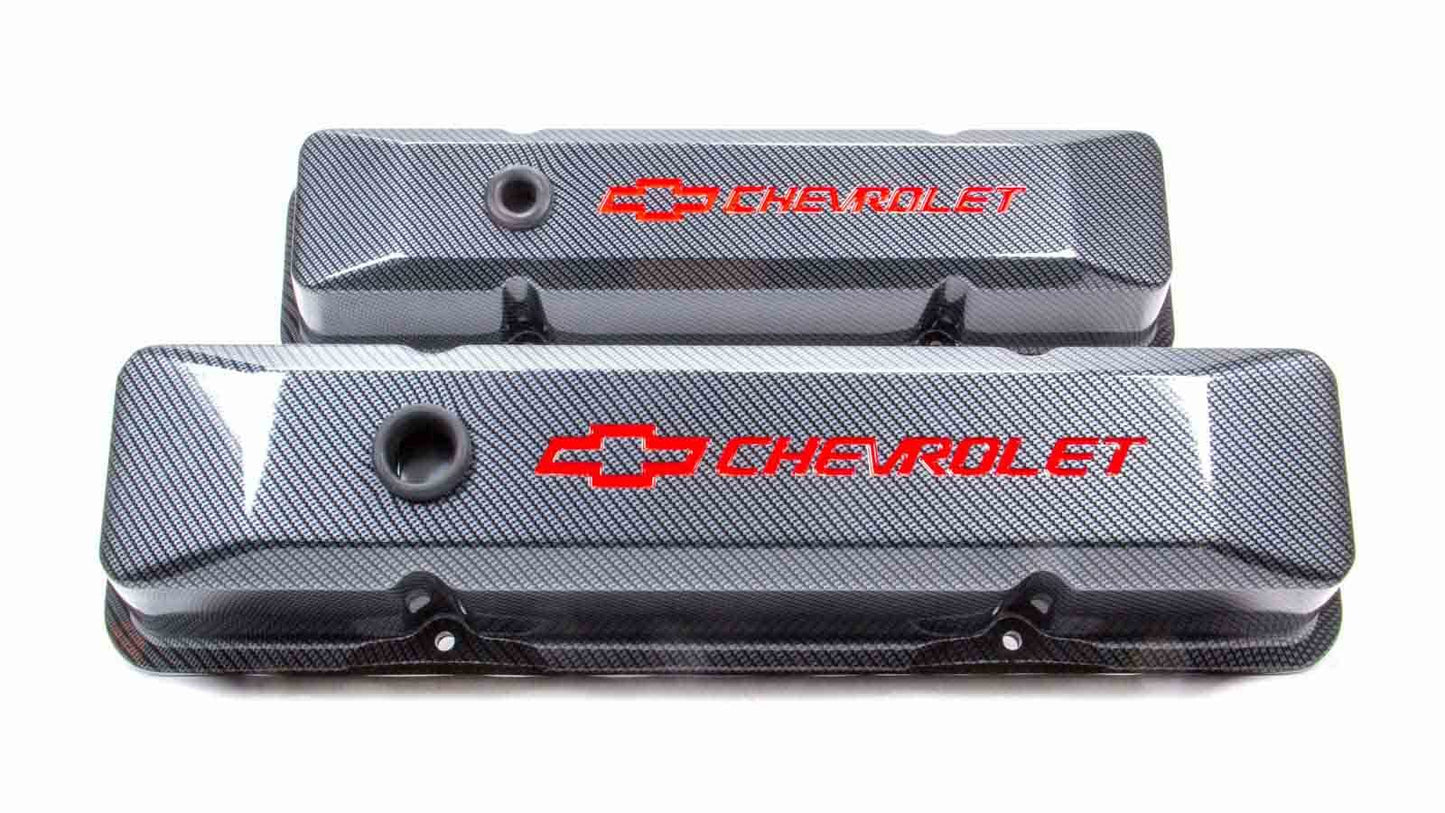 Proform PFM141-121 SBC Carbon Style Diecast V/C's Recessed