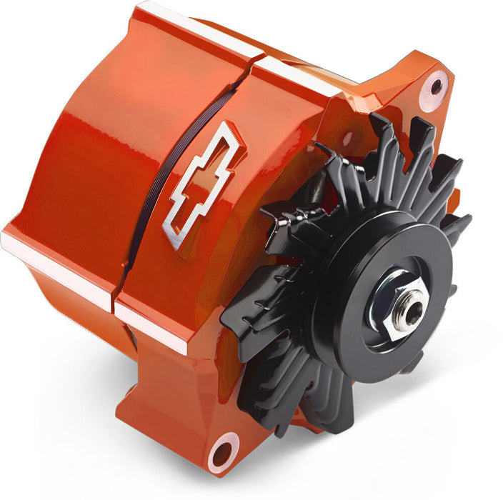 Proform PFM141-148 Alternator Raised Bowtie Emblem Orange