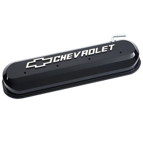 Proform PFM141-268 LS Valve Covers Slant Edge Liquid Black