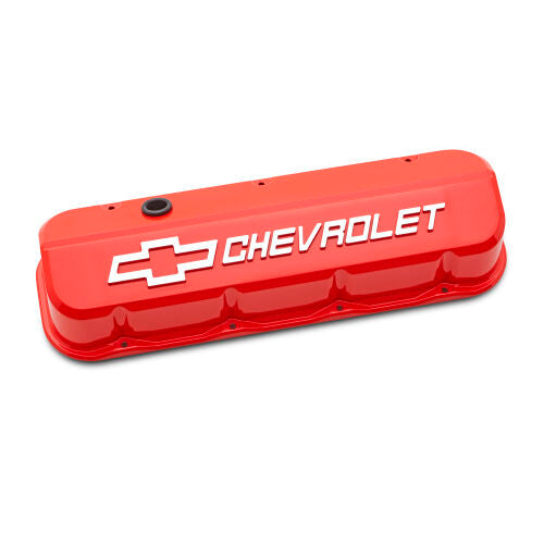 Proform PFM141-871 Slant Edge Valve Covers BBC Chevy Orange