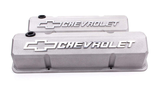 Proform PFM141-925 SBC Slant Edge Cast Gray V/C Tall Raised Logo