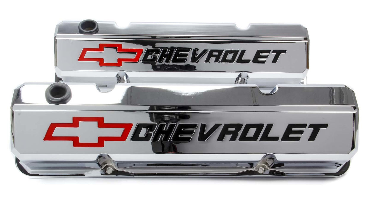 Proform PFM141-930 SBC Slant Edge Chrome V/C Tall Recessed Logo