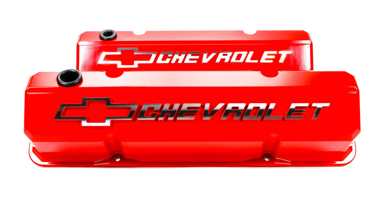 Proform PFM141-931 SBC Slant Edge V/C's - Die Cast - Red