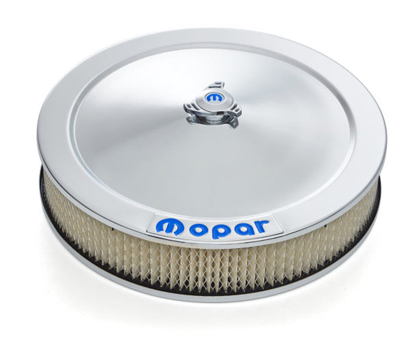 Proform PFM440-906 14in Air Cleaner Blue MO PAR Emblem Chrome