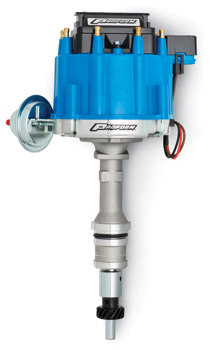 Proform PFM66983B Ford 351W HEI Electronic Distributor - Blue Cap