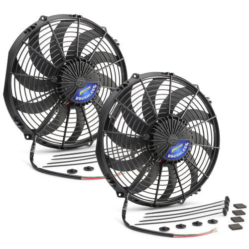 Proform PFM67056 Brushless Electric Fan Dual 12in S-Blade Puller