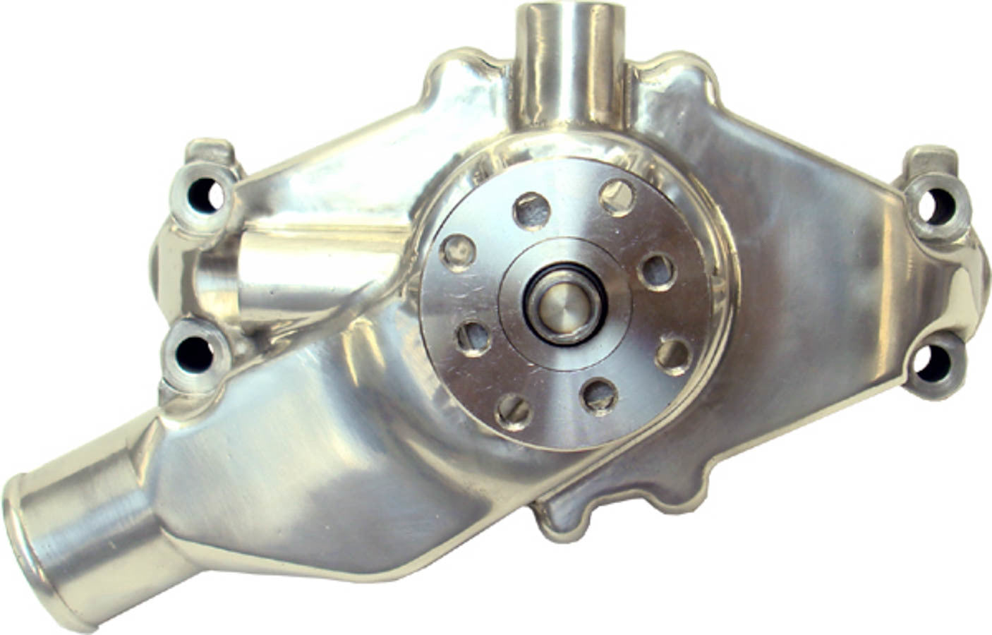 Proform SBC Aluminum Water Pump Short Polished