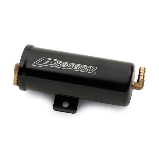 Proform PFM69527 Radiator Overflow Can Billet Black Finish