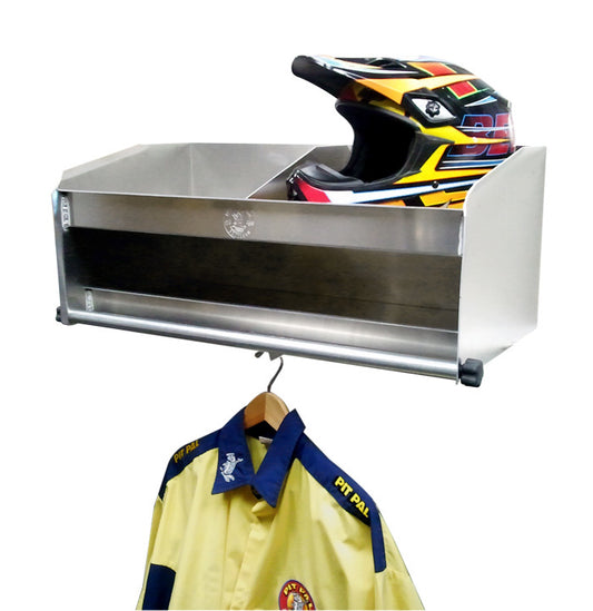 Pit-pal Products PIT331D 2 Bay Helmet Shelf Delux