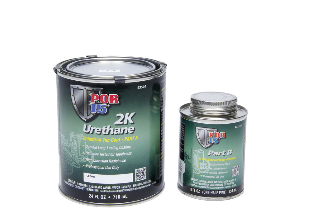 Por-15 POR43504 2K Urethane Clear Quart