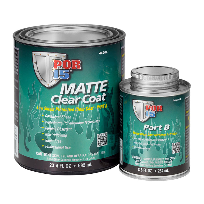Por-15 POR44904 Matte Clear Coat Quart