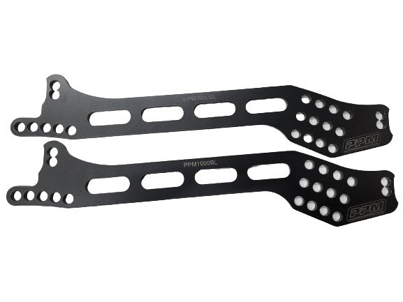Ppm Racing Products PPM1000BL Bracket 4 Bar Longhorn LR .250in Alum Pair