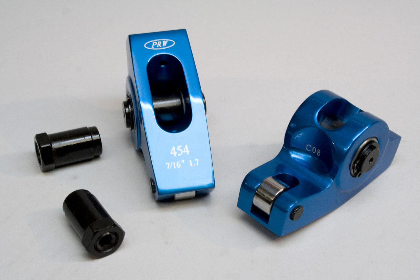 Prw Industries, Inc. PQX0345402 BBC Roller Rocker Arms - 1.7 Ratio 7/16 Stud