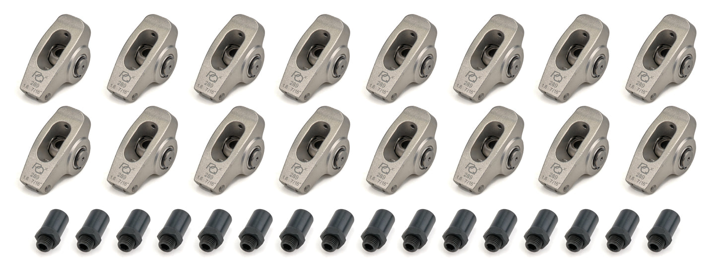 Prw Industries Inc. PQX6528905 SBF Roller Rocker Arms - 1.6 Ratio 7/16 Stud