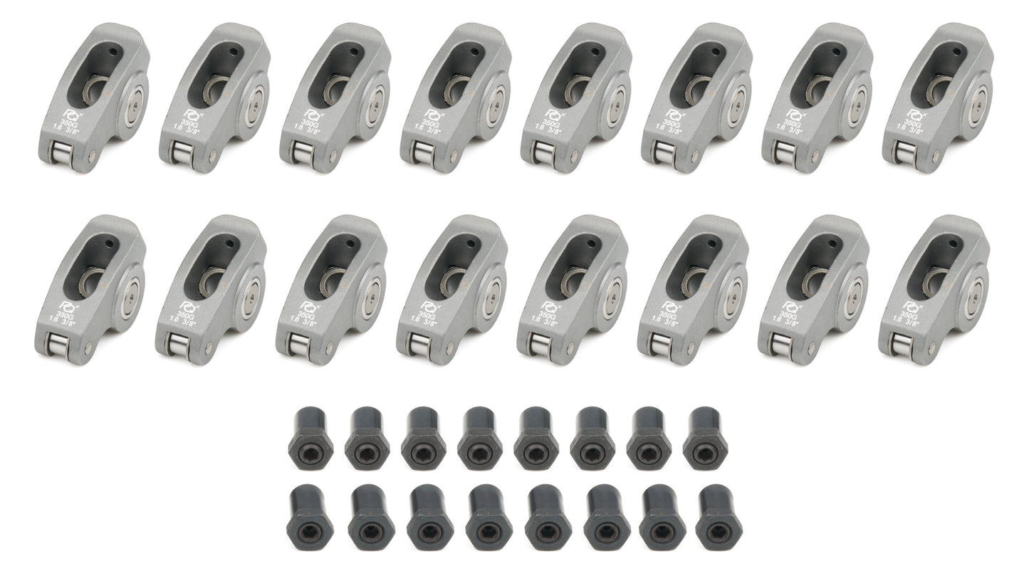 Prw Industries Inc. PQX6535021 SBC Vortec S/S Roller R/A's - 1.6 Ratio 3/8 St