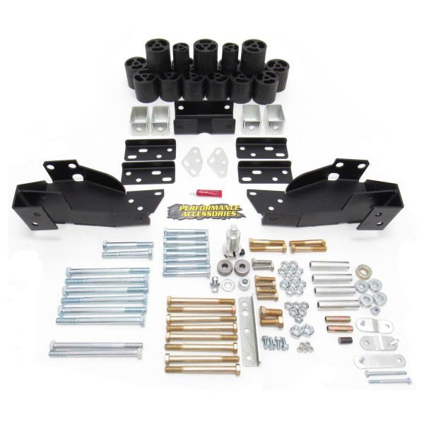 Performance Accessories PRFPA10193 07- GM P/U 3in. Body Lift kit