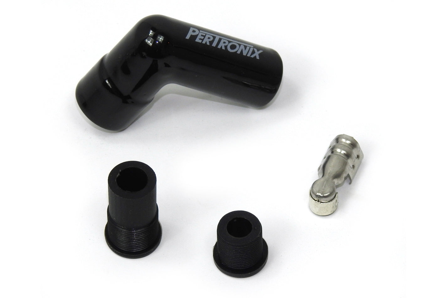 Pertronix Ignition PRT8561HT-8 Ceramic Spark Plug Boot Kit 90-Deg 8pk Black