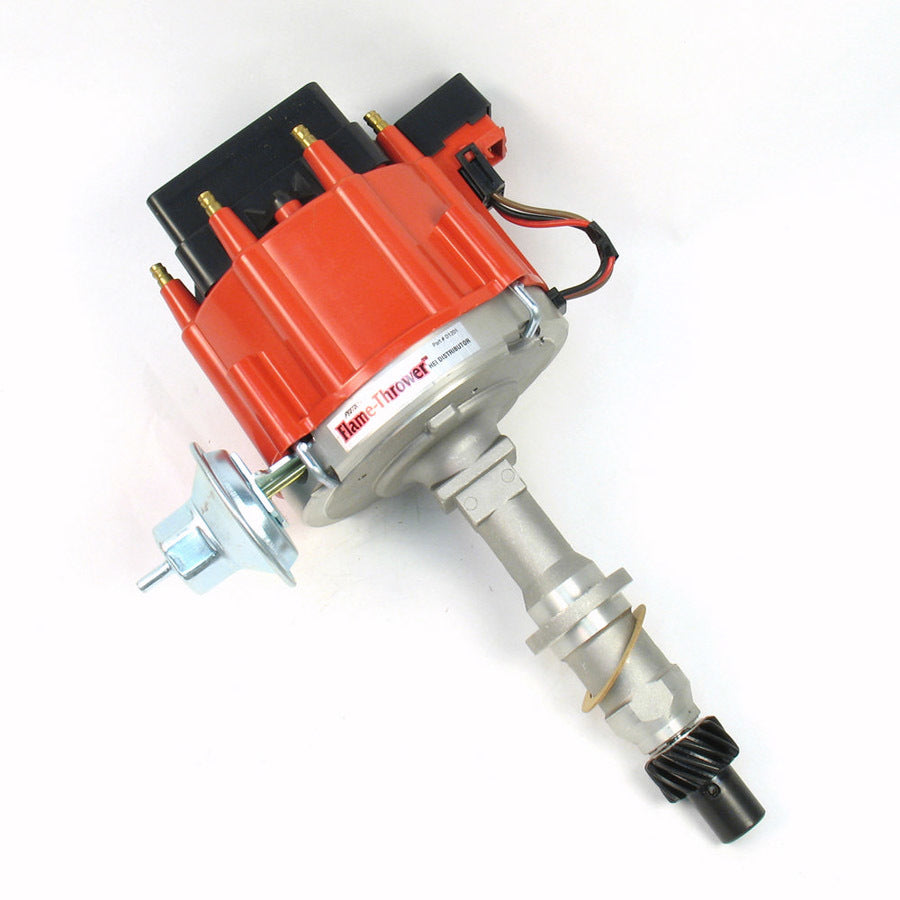 Pertronix Ignition PRTD1201 Pont. V8 HEI Distributor w/Red Cap