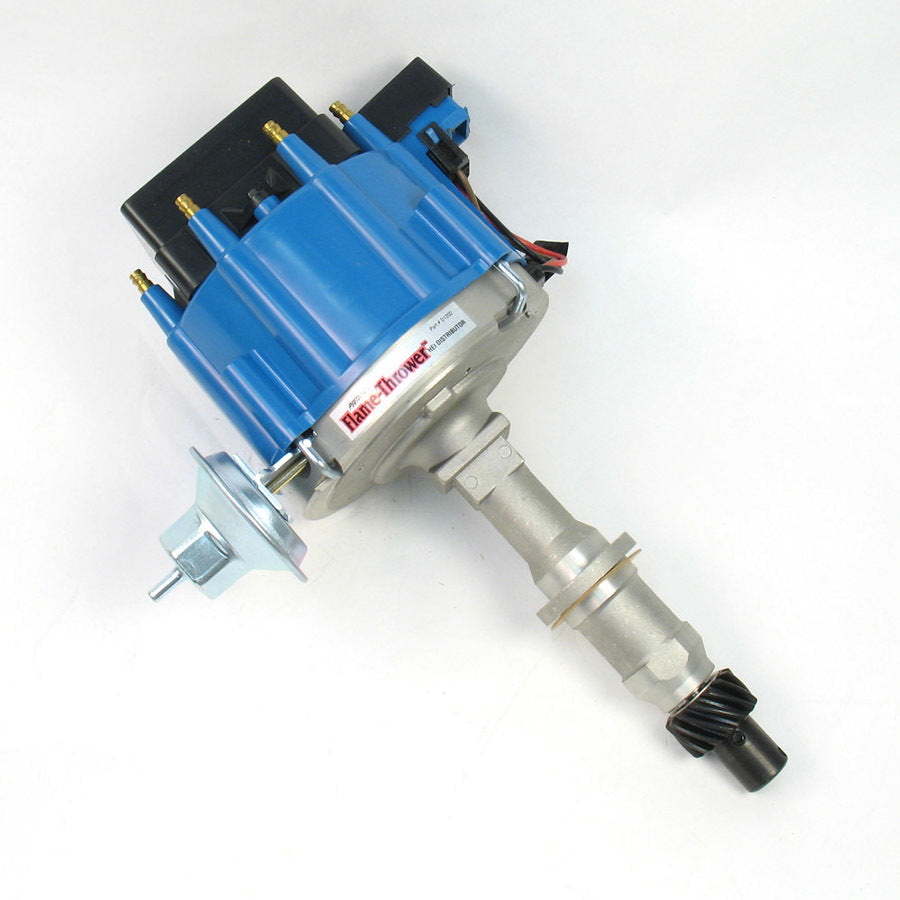 Pertronix Ignition PRTD1202 Pont. V8 HEI Distributor w/Blue Cap