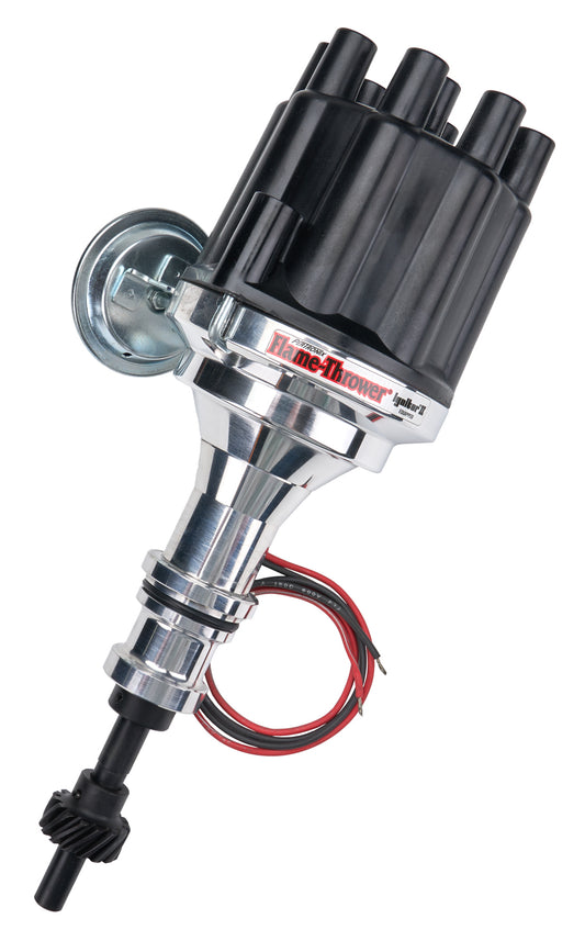 Pertronix Ignition PRTD130700 SBF Billet Distributor w/Black Cap