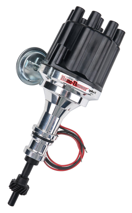 Pertronix Ignition PRTD130700 SBF Billet Distributor w/Black Cap