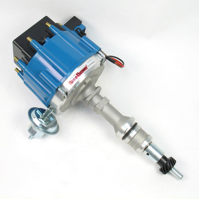 Pertronix Ignition PRTD1352 SBF HEI Street/Strip Distributor w/Blue Cap