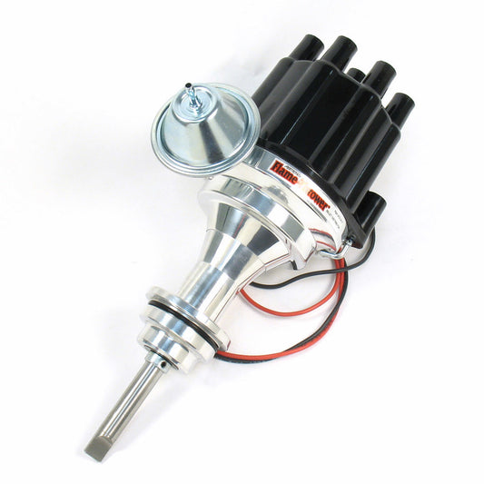 Pertronix Ignition PRTD141700 SBM Billet Distributor w/Blk Cap