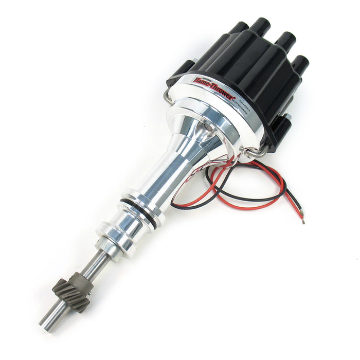 Pertronix Ignition PRTD230800 SBF 302 Billet Marine Distributor w/Black Cap