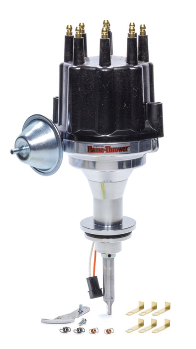 Pertronix Ignition PRTD341710 Billet Distributor SBM 273-360 Black Male Cap