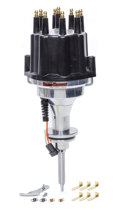 Pertronix Ignition PRTD343710 Billet Distributor - BBM RB 426-440 Blk Male Cap