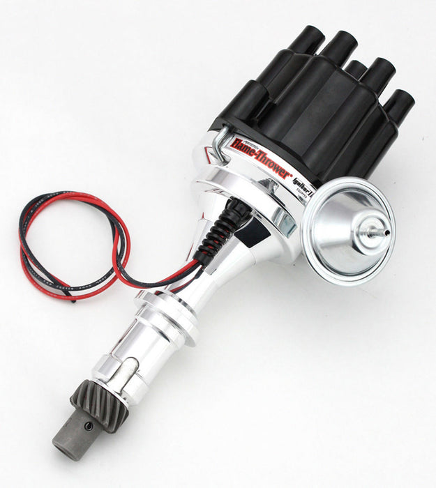 Pertronix Ignition PRTD7120700 Dist Billet I3 Pontiac V8 Vac Blk Cap